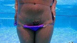 Naughty cut up August Skye drops her bikini to be fucked hard